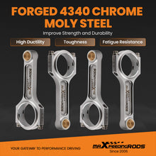 Last bildet i gallerivisningen, I-Beam Forged 20mm Connecting Rods compatible for Audi S3 A3 A4 A6 TTFor compatible for VW 1.8T Engines
