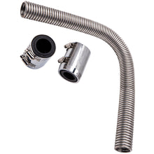 Lataa kuva Galleria-katseluun, 24 inch Roestvrij staal Coolant Water Radiateur Hose Kit Flexible