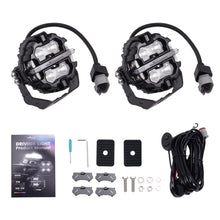 Lataa kuva Galleria-katseluun, LED Auxiliary Lights Round 3.5 RGB DRL voor Off Road ATV Amber 3000K geschikt voor White 6000K