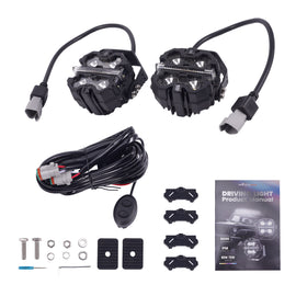 LED Work Light 160W RGB DRL White/Amber 3.5 voor SUV ATV Marine Boat IP68