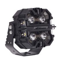 Indlæs billede til gallerivisning 5 Square LED Driving Lights 25440LM RGB Background DRL compatible for White Amber Pod Light