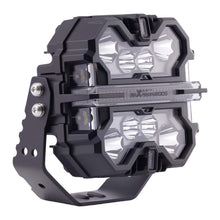 Last bildet i gallerivisningen, 7in Matte Black LED Driving Lights Spot BeamSide Shooter RGB DRL for Offroad