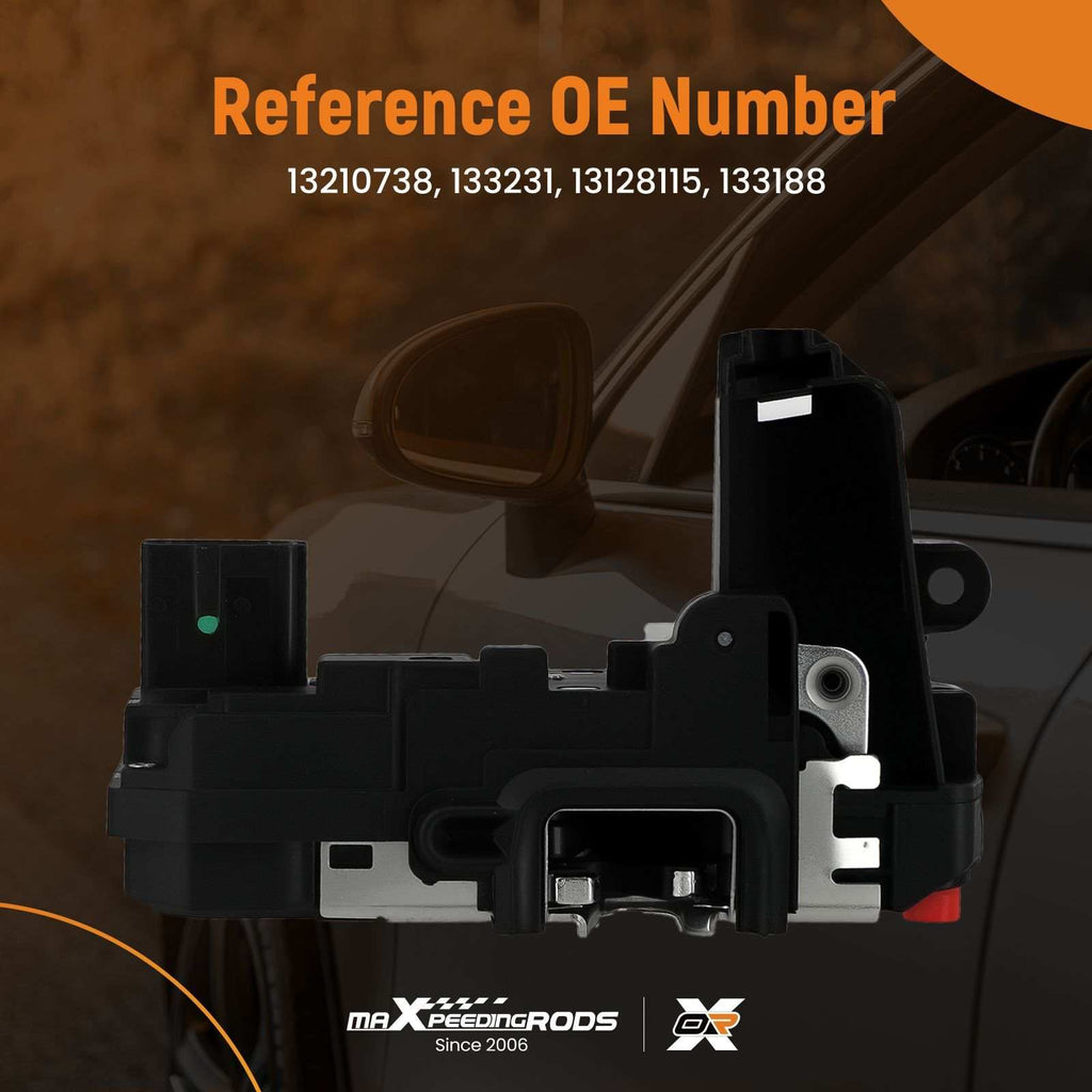 Door Lock Actuator compatible for Vauxhall Astra/Zafira 2004-2014 13128115 4-polig