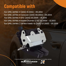 Ladda upp bild till gallerivisning, Door Lock Actuator Compatible for OPEL ZAFIRA B ASTRA H 2005-2019 13126497 Metal 13188851