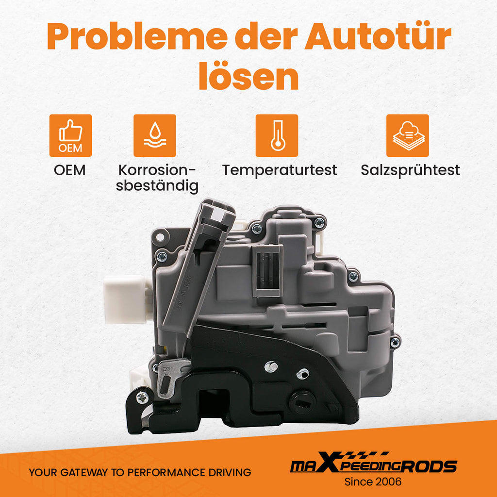 Compatible for Audi A4 A5 Q3 Q5 Q7 TT Rear Right Door Lock Actuator Mechanism 8K0839016