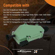 Last bildet i gallerivisningen, Door lock actuator compatible for VW T4 Caravelle Transporter 1990-2003 701959781 4-Pin