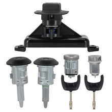 Ladda upp bild till gallerivisning, LOCK SET COMPLETE SET2 KEYS 2.4 2.2 compatible for FORD TRANSIT MK7 2006-2014 4874508