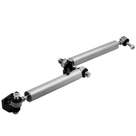 Steering Stabilizer/Damper Kit-Dual Steering Damper geschikt voor Jeep Cherokee XJ 2WD 4WD 1984 - 2001