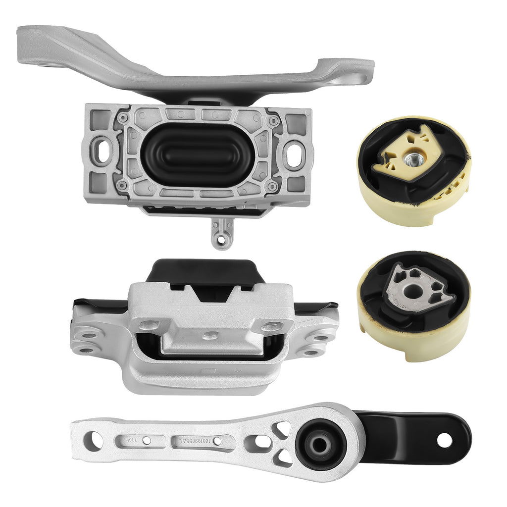 Engine Mount Draagarm Bus Kit 5-pc. geschikt voor VW Golf 10-14 Jetta 05-14 2.5 L5