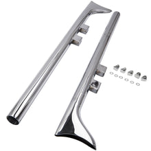 Indlæs billede til gallerivisning Fishtail Exhaust Mufflers Geschikt voor Harley Touring Roadking 1995-2016