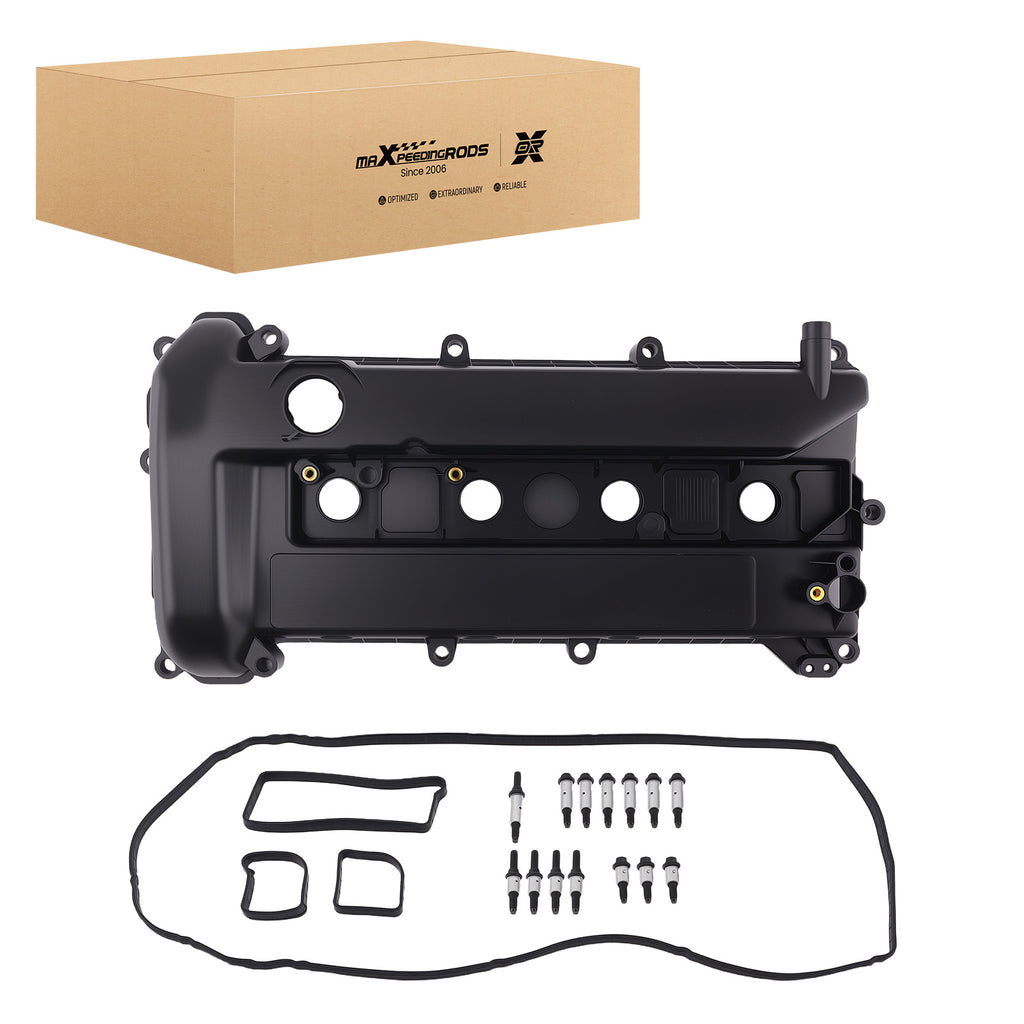 Engine klep cover geschikt voor Ford Fiesta V 2.0L 2005-2008 1333784 Plastic Black