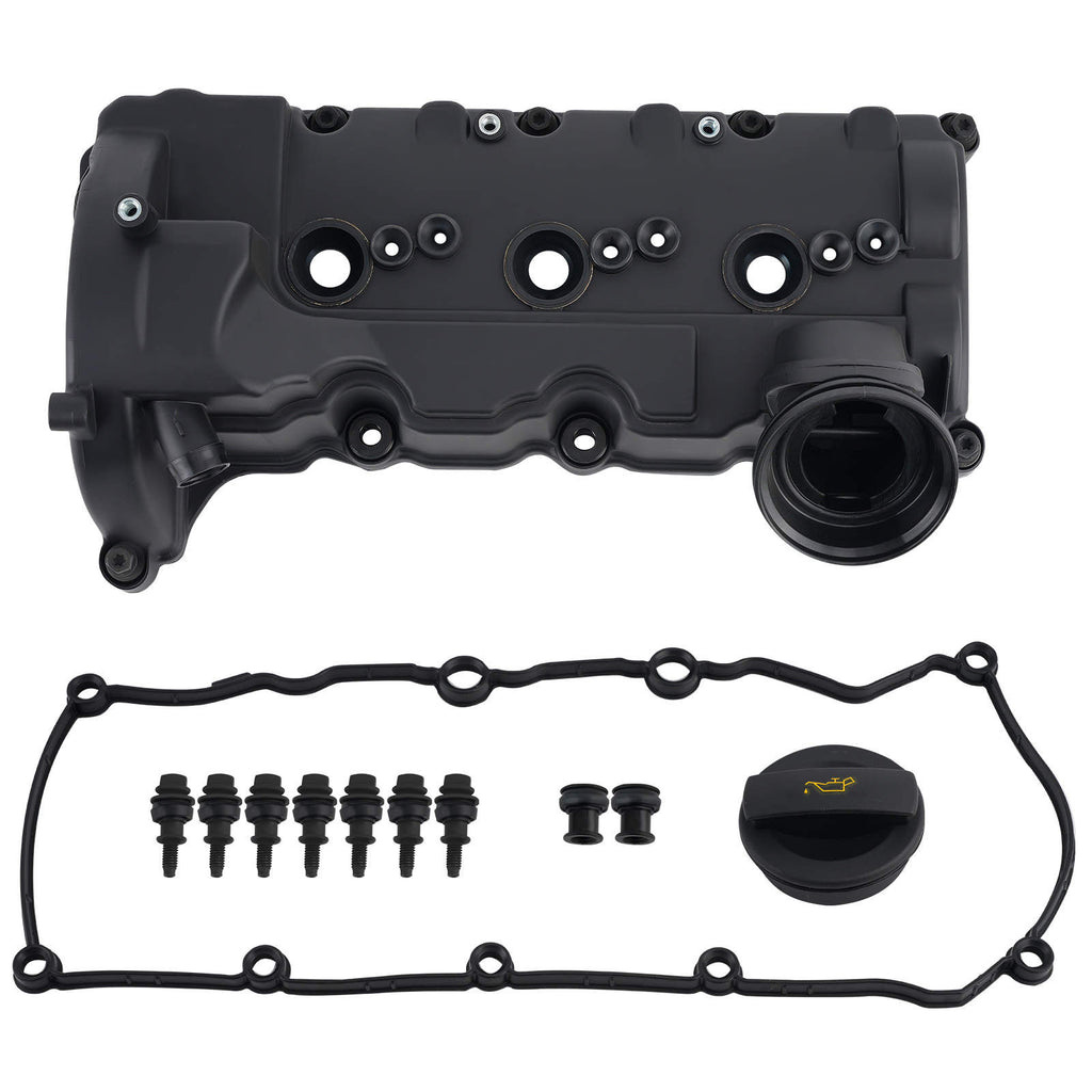 Left Cam Engine Valve Rocker Cover compatible for Audi A6 A7 A8 4G2 compatible for VW Touareg 059103469BD