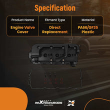 Ladda upp bild till gallerivisning, Engine Rocker Cover compatible for Audi A4 A5 A6 Q7 3.0 TDI 059103469DA 2015-2024