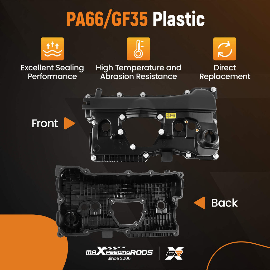 Valve cover cylinder head cover compatible for BMW E87 E90 E91 318-320i N46 11127568581