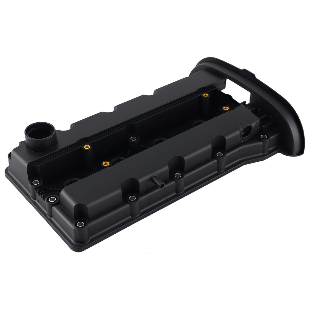 Engine Valve Cover Black compatible for Chevrolet Aveo 1.6L 08-17 25192208i