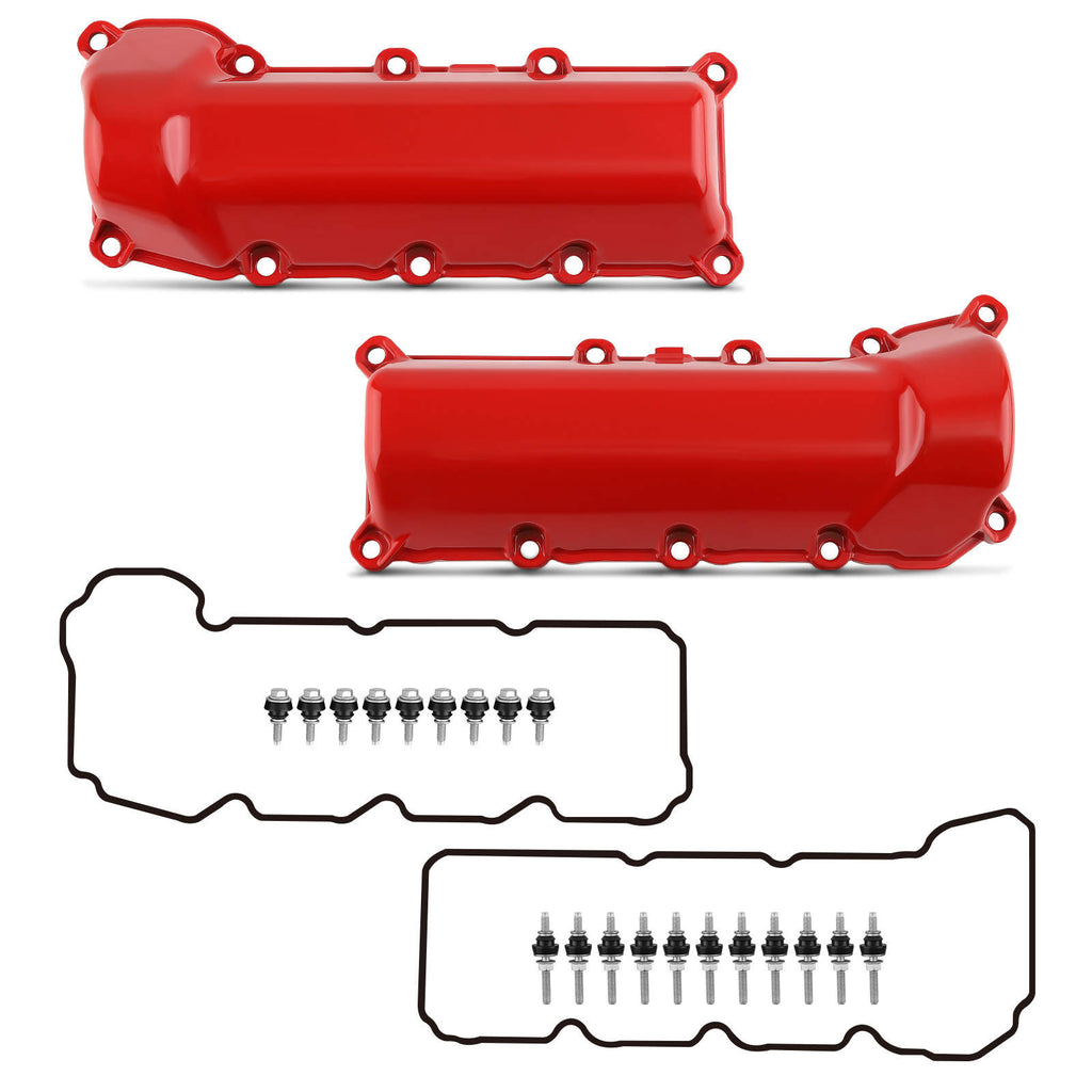 Aluminum Valve Cover Set compatible for Dodge Dakota compatible for Durango compatible for RAM 1500 3.7L V6 2004-2010