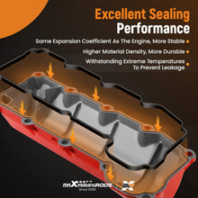 Indlæs billede til gallerivisning Aluminum Valve Cover Set compatible for Dodge Dakota compatible for Durango compatible for RAM 1500 3.7L V6 2004-2010