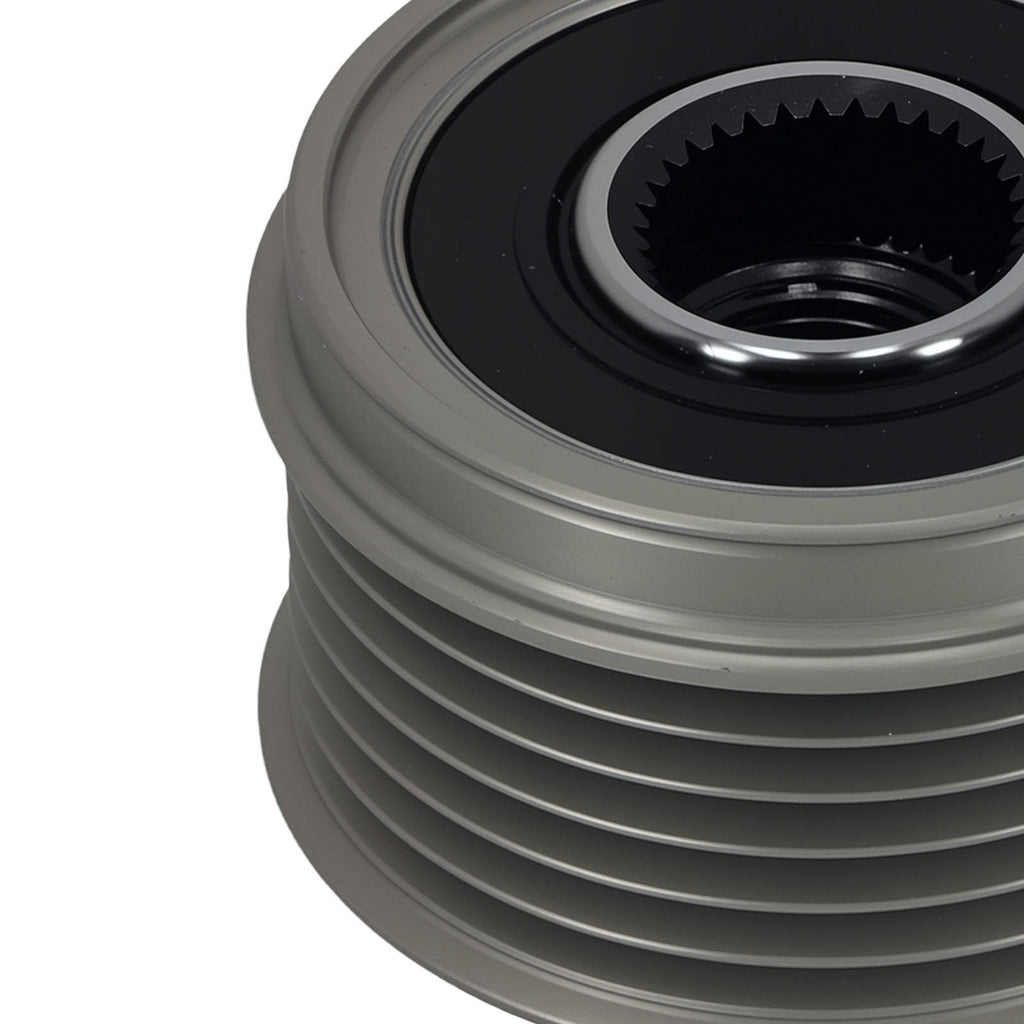 Overrunning Alternator Pulley compatible for Fiat 500 compatible for Opel Corsa C X01 1.4Peugeot1.2 1.6