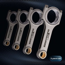 Last bildet i gallerivisningen, 6 Pieces Connecting Rod Conrods compatible for Triumph TR6 Late 1300 GT6 4340 EN24 H-Beam