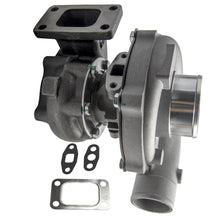 Ladda upp bild till gallerivisning, T3 T4 T04E Oil Cooled Turbo 5 Bolt Flange Turbo met Billet Compressor Wheel