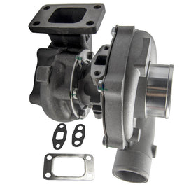 T3 T4 T04E Oil Cooled Turbo 5 Bolt Flange Turbo met Billet Compressor Wheel