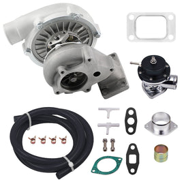 T3 T04E Turbo Universal + RS Type Wastegate .63 T3 Flange 5-bolt Flange