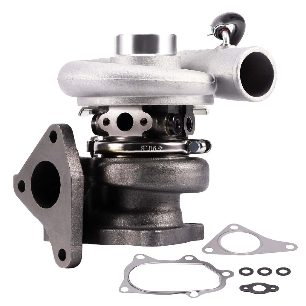 Billet Compressor Wheel Street Performance Turbocharger Compatible for Subaru Impreza STI TD05 20G EJ20 EJ25 2002-2006