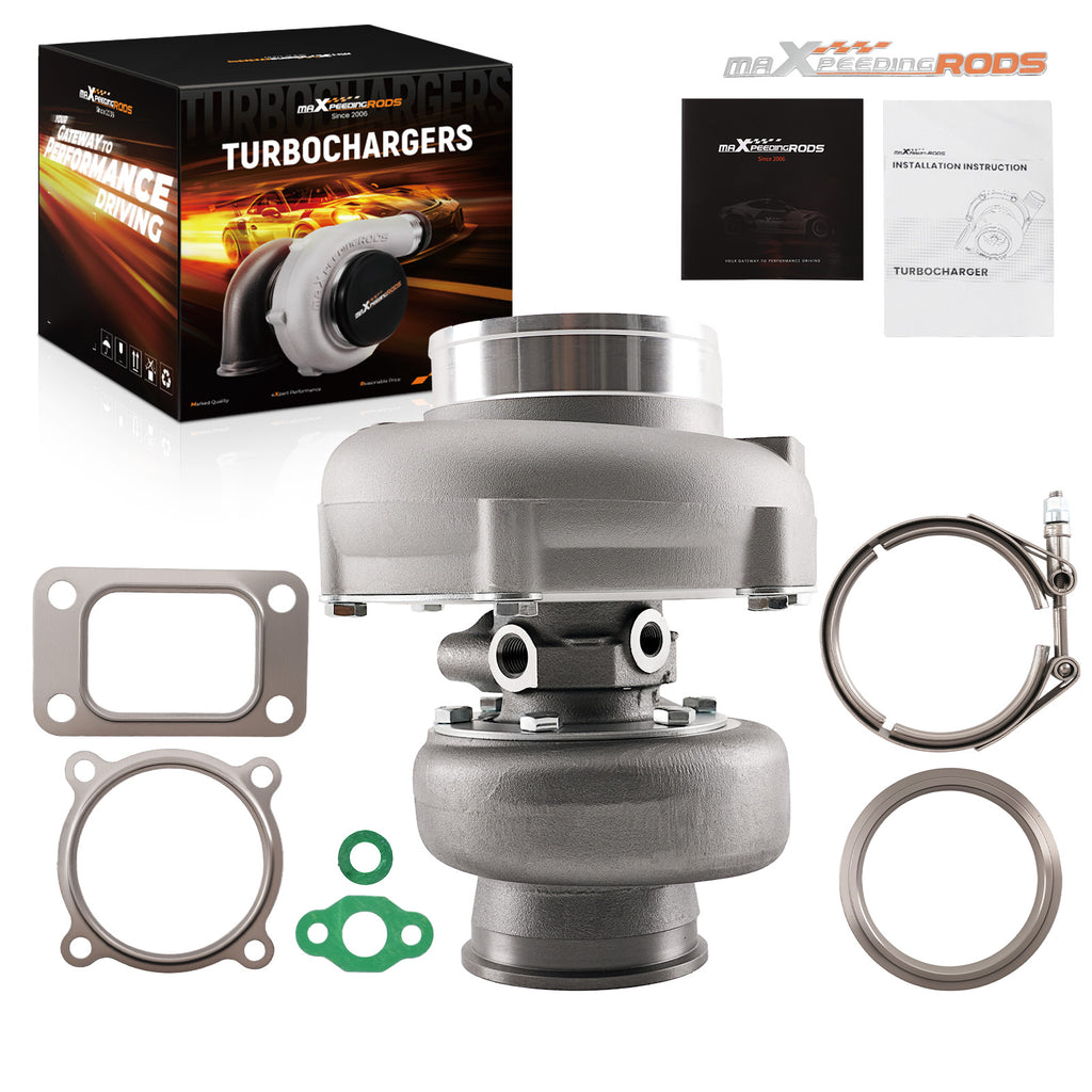 Turbo GT30 GT35 GT3582 T3T4 Turbo A/R .70 .63 alle 4/6 cylinder 3.0L boven