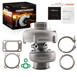 Turbo GT30 GT35 GT3582 T3T4 Turbo A/R .70 .63 alle 4/6 cylinder 3.0L boven