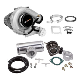 Turbo T3 T04E geschikt voor Audi VW +Turbo BLOW OFF KLEP KIT+ 2.5 Inch Flange