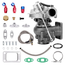 Last inn bildet i Galleri-visningsprogrammet, T3 TO4E Turbo .63 A/R + Oil Drain Return + FEED Line Kit