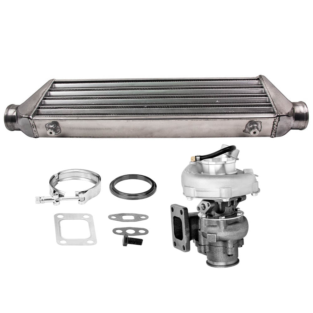 T3 Universal Turbo 0.63 A/RIntercooler2.5 64mm WATER COOLERKi