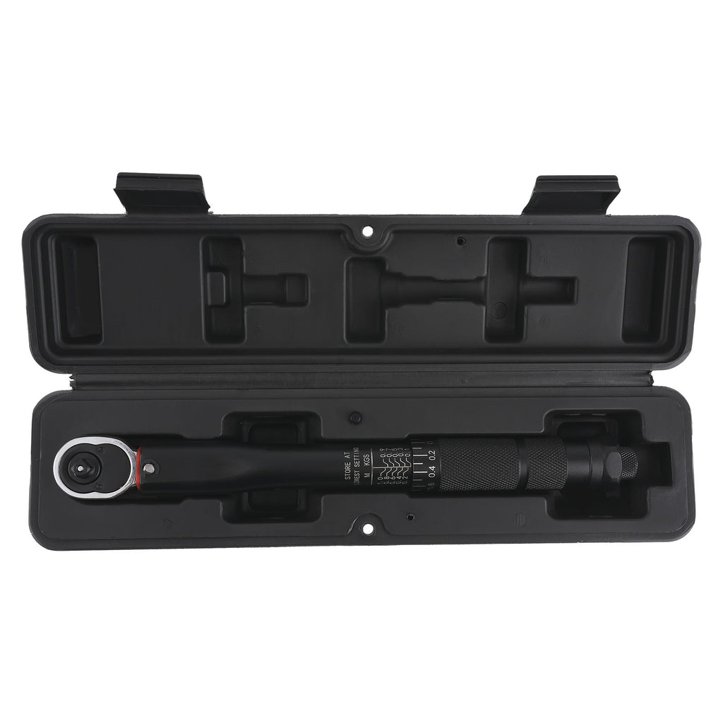 Torque wrench 1/4" voor Workshop Mechanic Bicycle motorfiets Automotive