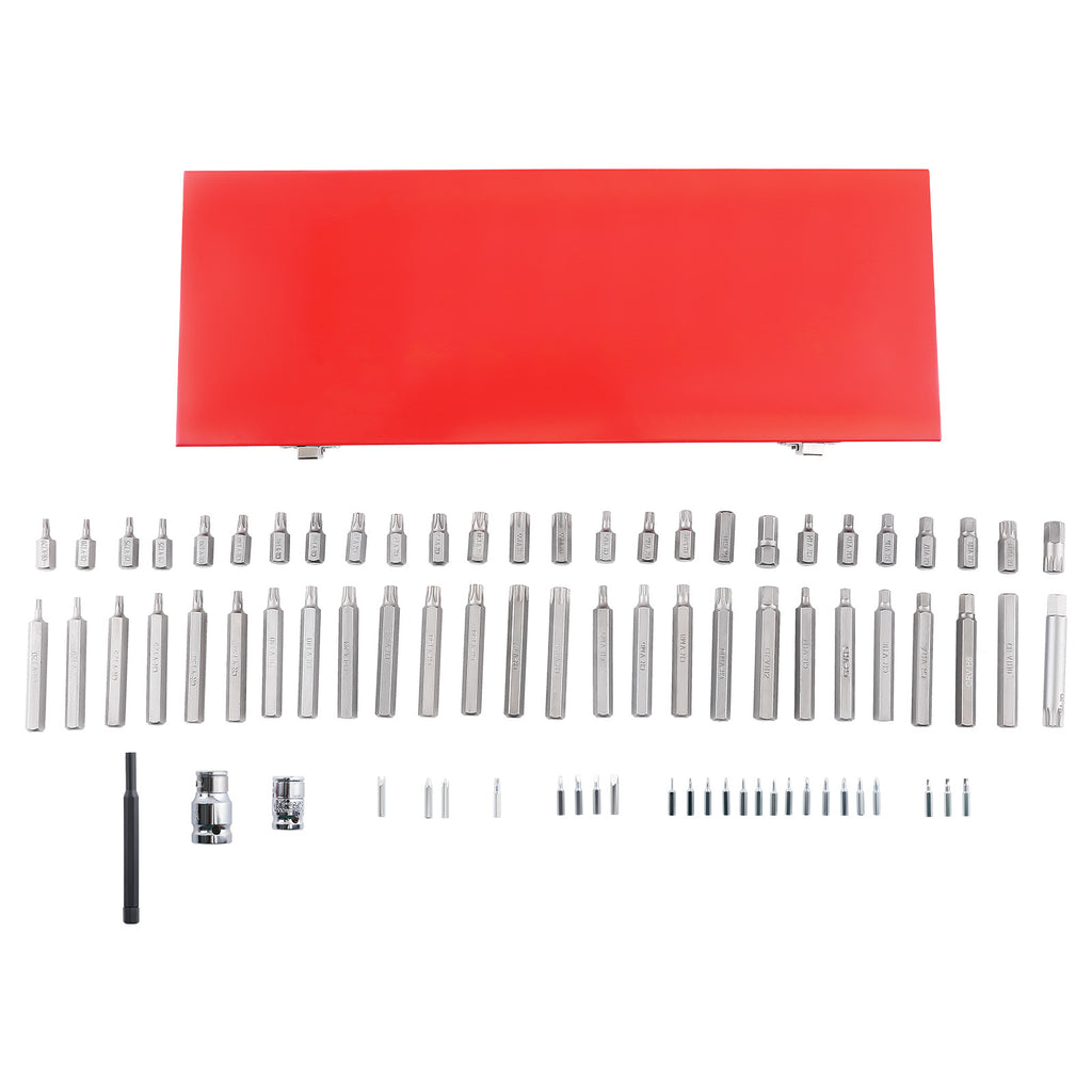 54 in 1 Star Bits T20-T55 Hex H4-H12 30mm 75mm Professional Kit