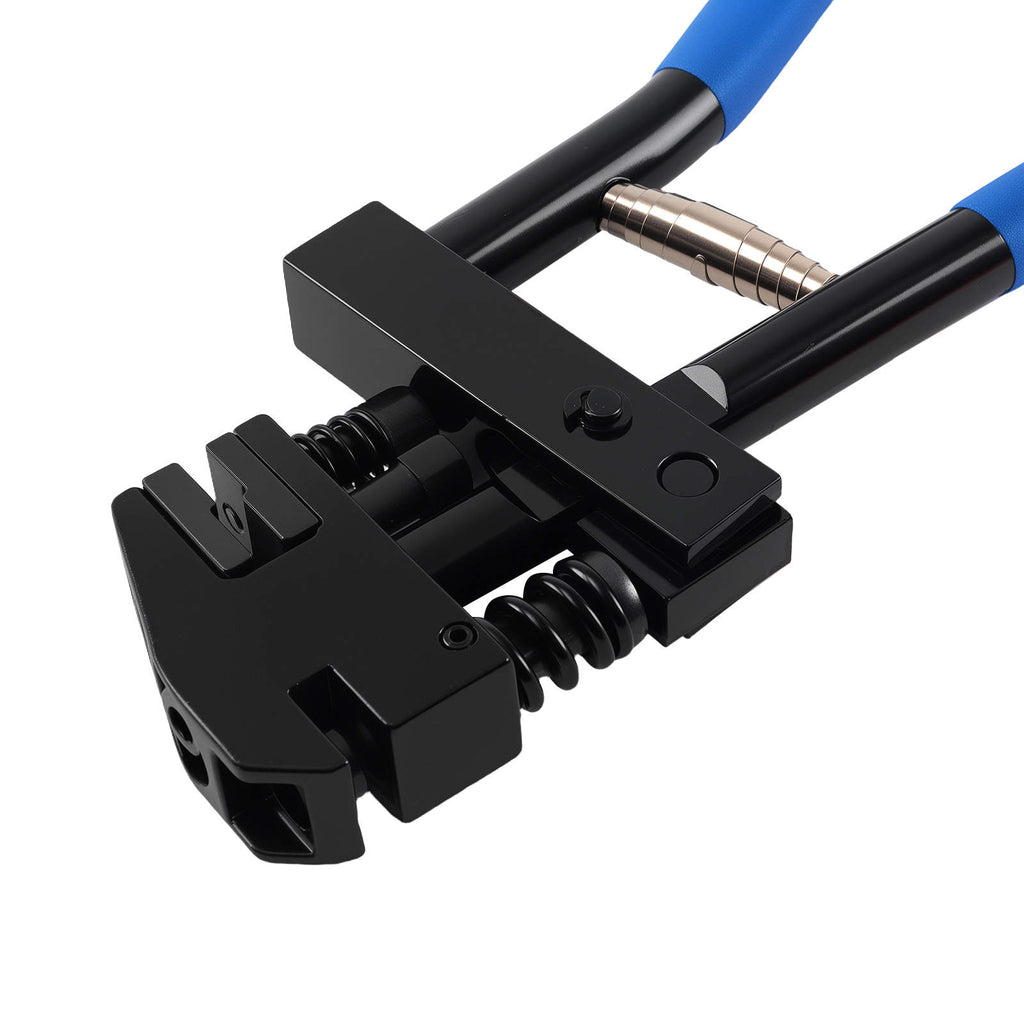 5mm Carbon Steel Dual Punch Tool Hemming Crimping 13mm Range Control