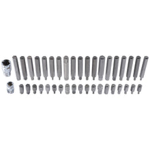 Indlæs billede til gallerivisning 40PC Professional Bit Set Star T20-T55 Hex 4-12mm Spline M5-M12 with Adapters