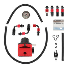 Lataa kuva Galleria-katseluun, Universal Brandstofdrukregelaar Kit met Gauge 160psi Gauge -6AN Fitting