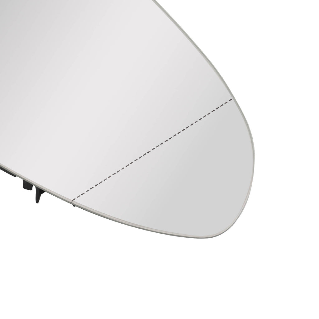 Driver Side Mirror Glass Heated compatible for VW Golf VII 1.6 TDI 2012-2020