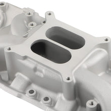 Ladda upp bild till gallerivisning, Dual Plane Satin Aluminum Intake Manifold compatible for Ford Small Block SBF 260 289 302