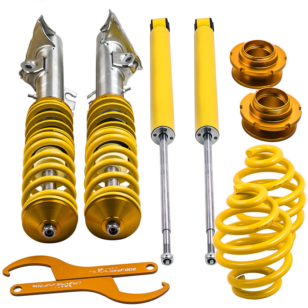 Verstelbare Schroefset Schokdempers Geschikt voor BMW E36 3-Serie Sedan Suspension 90-99