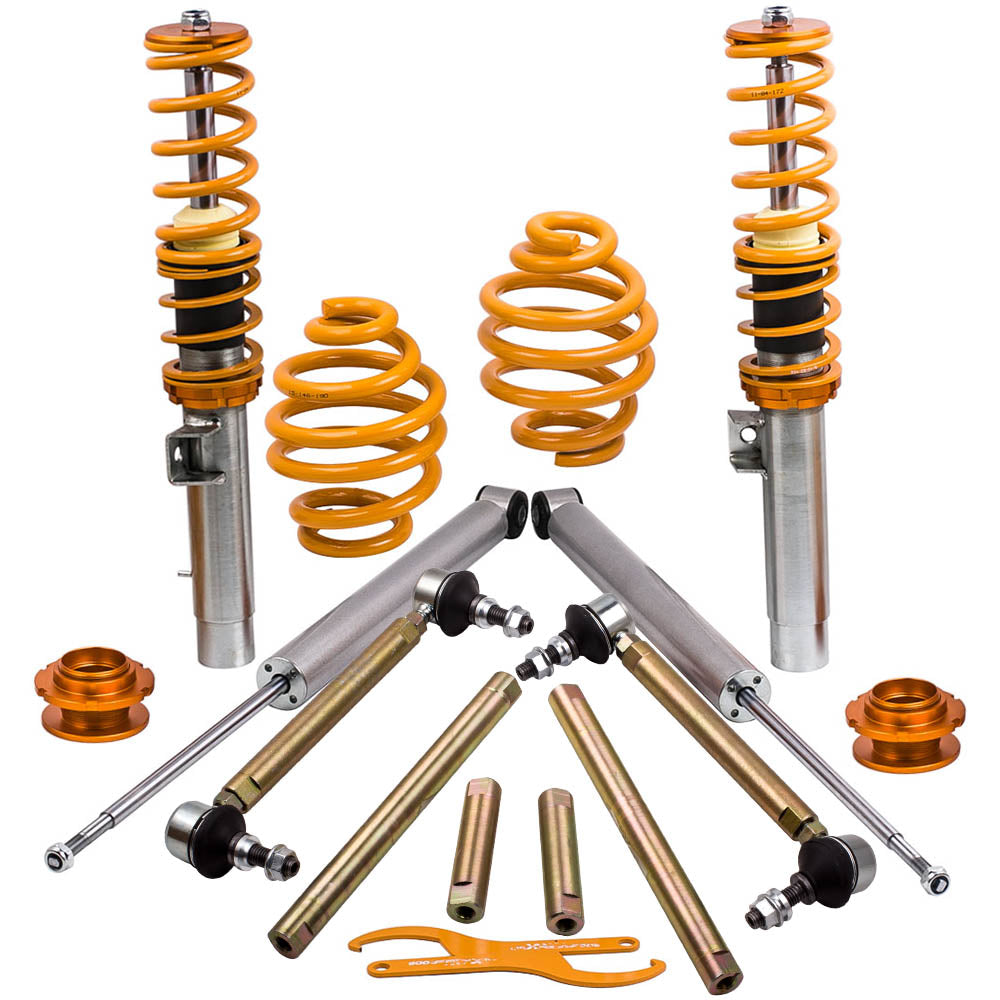 Schroefset ophangingskit + Anti-Roll Bars geschikt voor BMW 3 Serie E46 316i 320i 318d