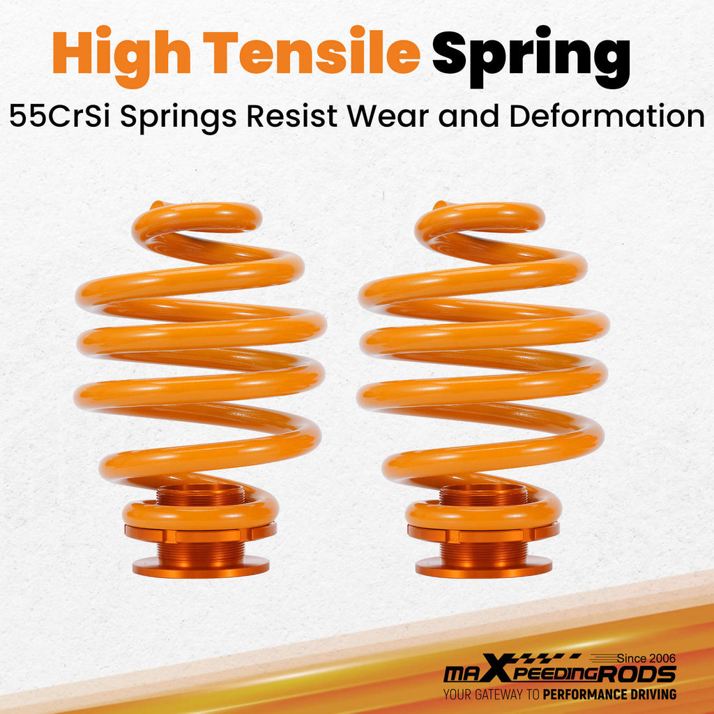 Coilovers Kit compatible for BMW E46 Coupe Sedan Shocks Yellow