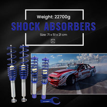 Last bildet i gallerivisningen, Coilovers Suspension Kit compatible for BMW E39 5 Series Saloon 1995-2003 525i 520d 528i