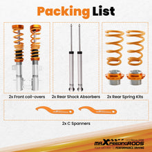 Ladda upp bild till gallerivisning, Compatible for Fiat Grande Punto (199) Compatible for Abarth 2007 2008 2009 2010 Coilover Suspension Kit
