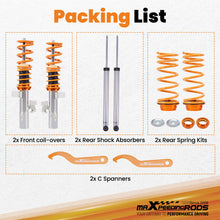 Lataa kuva Galleria-katseluun, FrontRear Coilover Suspension KIT FOR Focus MK2 2008-2011 Height Adjustable
