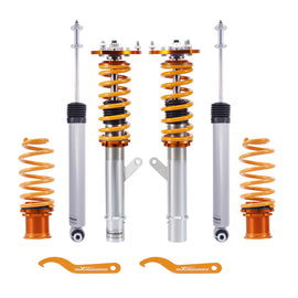 Schroefsets/Threaded suspension geschikt voor Seat Leon 5F geschikt voor VW Golf 7 5G 2015-2019