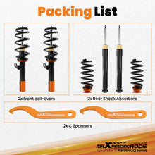 Lataa kuva Galleria-katseluun, Lowering Suspension Coilovers Kits compatible for Audi A3 8V (2012–2020)