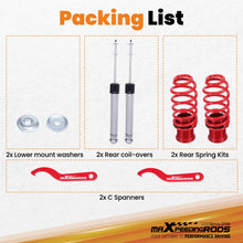 Indlæs billede til gallerivisning Rear Coilovers Lowering Suspension Kit compatible for Volkswagen GolfMK7 2015-2019