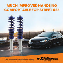 Lataa kuva Galleria-katseluun, Adjustable Coilovers Absorber Springs Compatible for VW NEW BEETLE (9C1, 1C1) Compatible for FWD 1998-2010 lowering kit