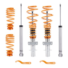 Indlæs billede til gallerivisning Schroefsets geschikt voor VW Polo 9N geschikt voor Seat Ibiza MK3 02-09 Verstelbare Suspension Verlaging Shock Kit